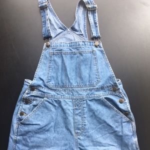 New York & Company Overalls Shorts Medium
